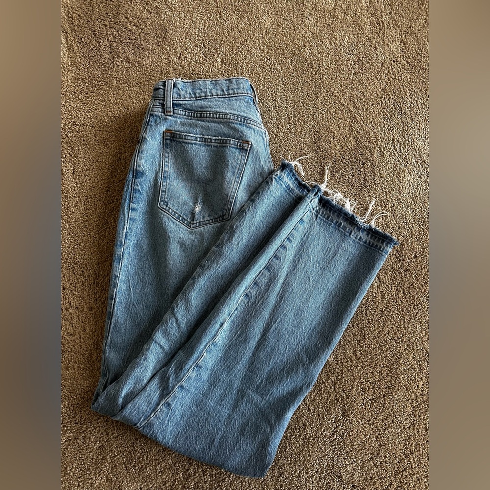 Curve Love Ultra High Rise 90s Straight Jean Abercrombie